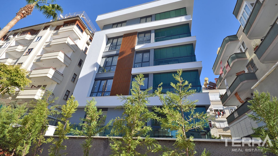 Brand-new Apartments for Sale in Cleopatra Region Alanya