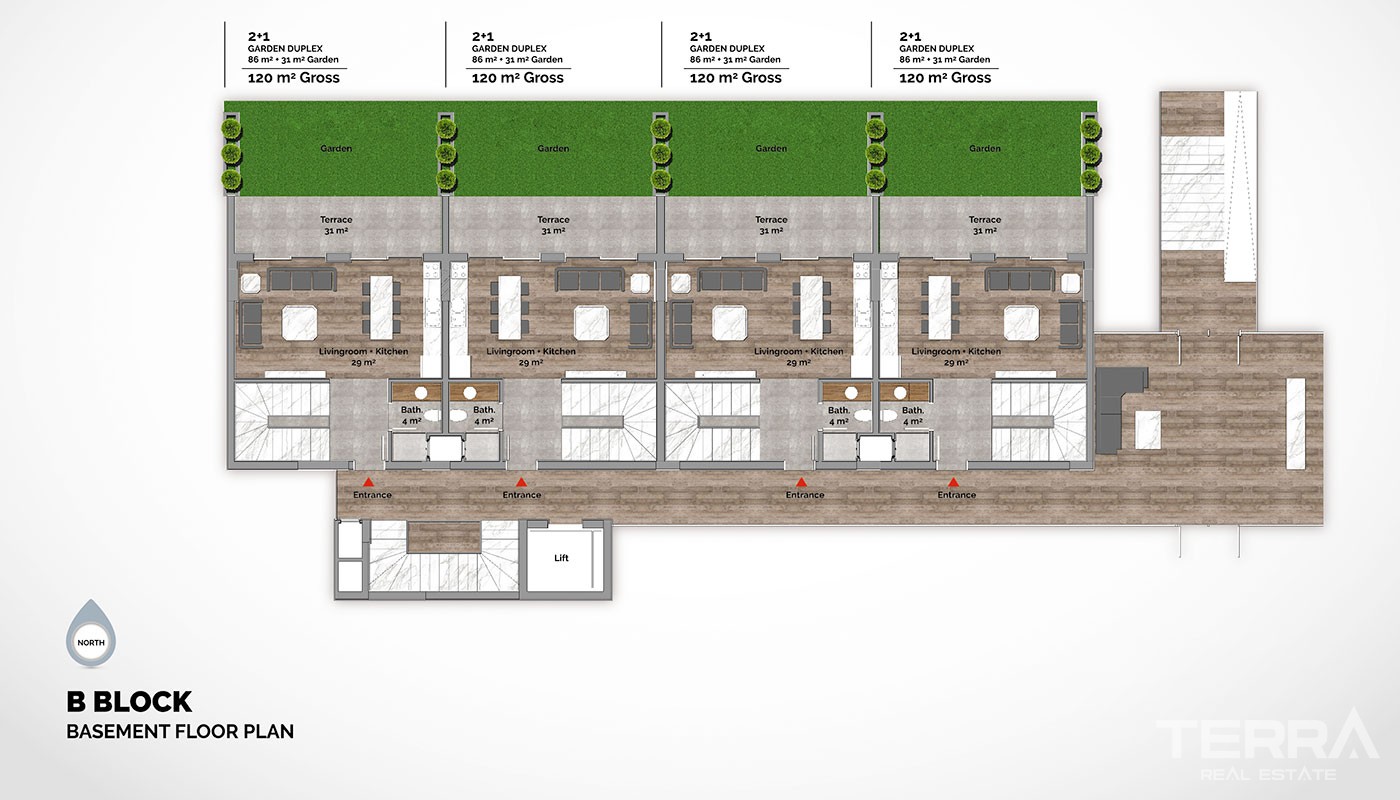 Luxury Apartments for Sale in Alanya City Center – C-Lounge Cleopatra - 12588