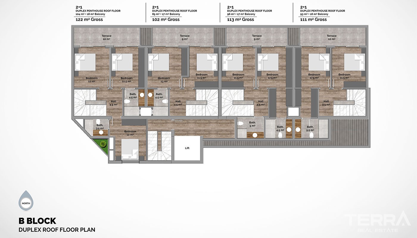 Luxury Apartments for Sale in Alanya City Center – C-Lounge Cleopatra - 12593