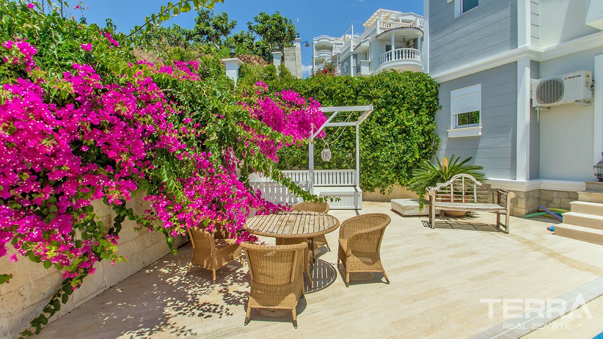 Magnifiques Villas avec Vue sur la Mer à Vendre à Alanya, Cikcilli - 13425