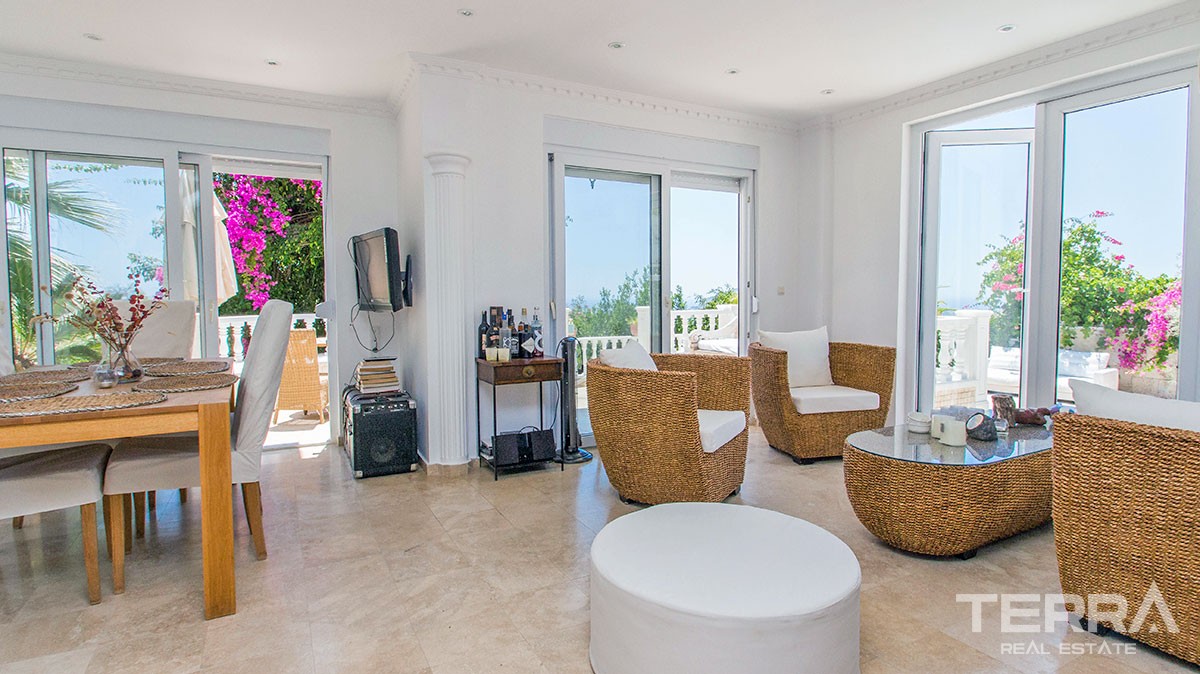 Magnifiques Villas avec Vue sur la Mer à Vendre à Alanya, Cikcilli - 13432