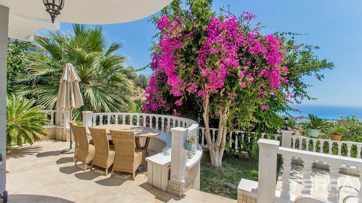 Magnifiques Villas avec Vue sur la Mer à Vendre à Alanya, Cikcilli - 13433