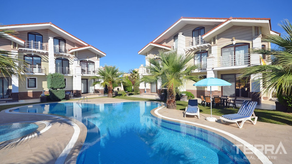 Fully Furnished Golf Villas For Sale in Belek Antalya