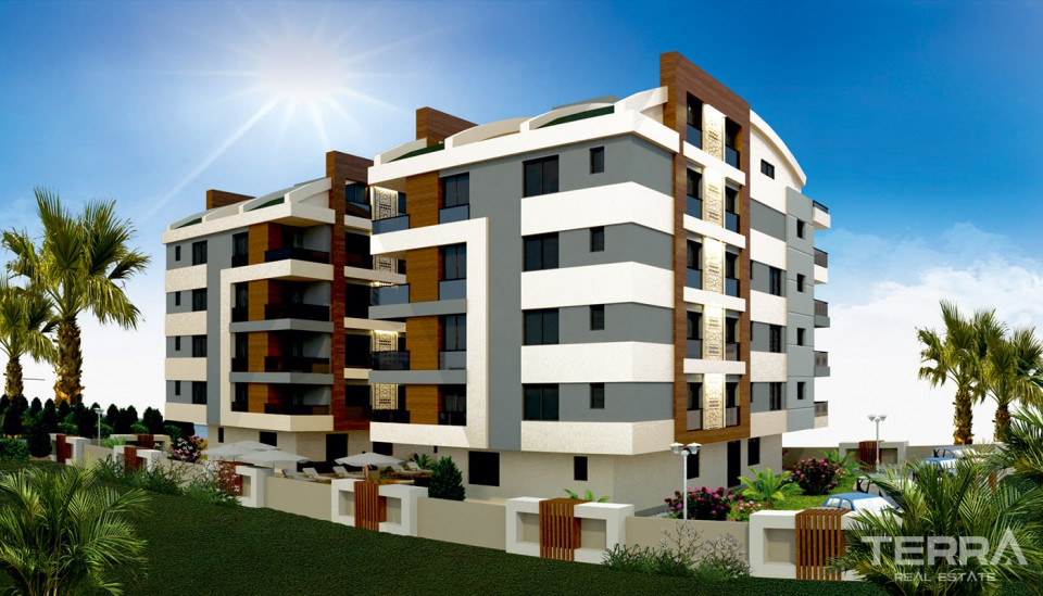 Luxury and Spacious Apartments for Sale in Antalya Konyaaltı