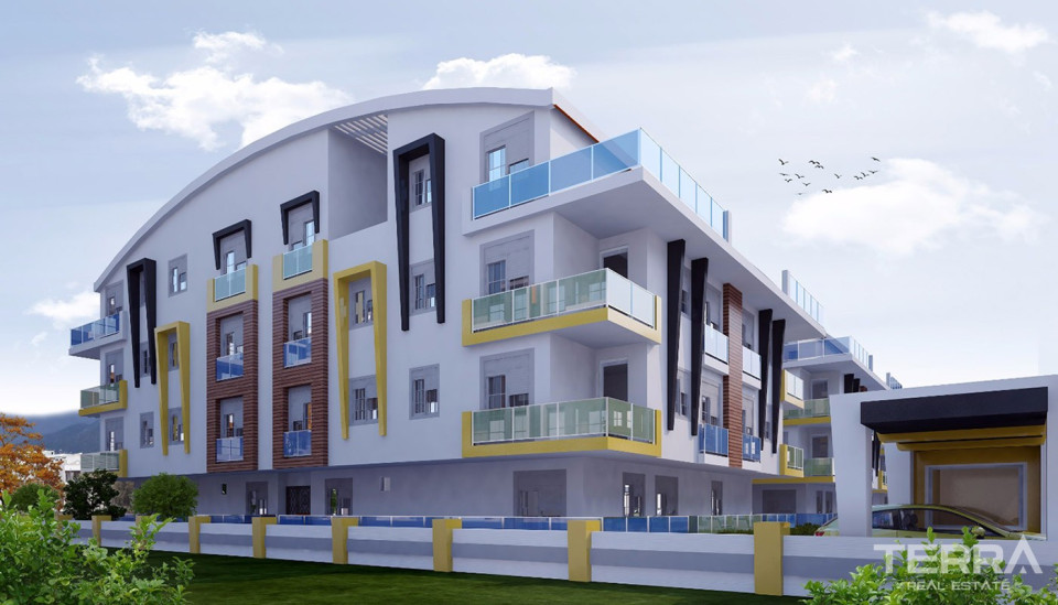 Elegant Konyaalti Apartments with Modern Architecture
