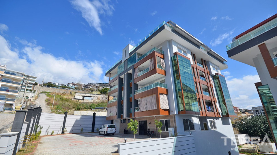 Brand-new 5+1 Penthouse Alanya Hasbahçe