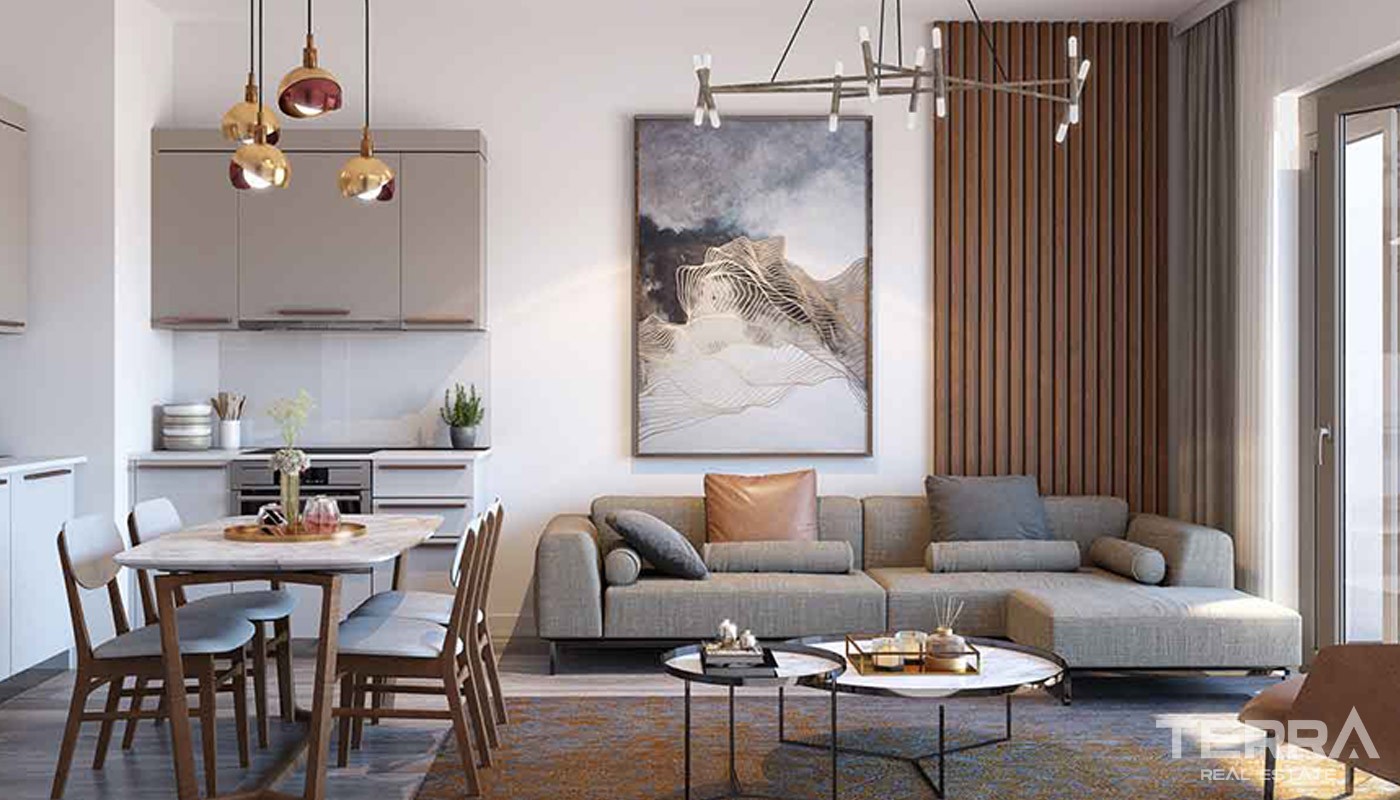 Antalya Apartments in an Impressive Mega Development in Antalya Kepez - 15143