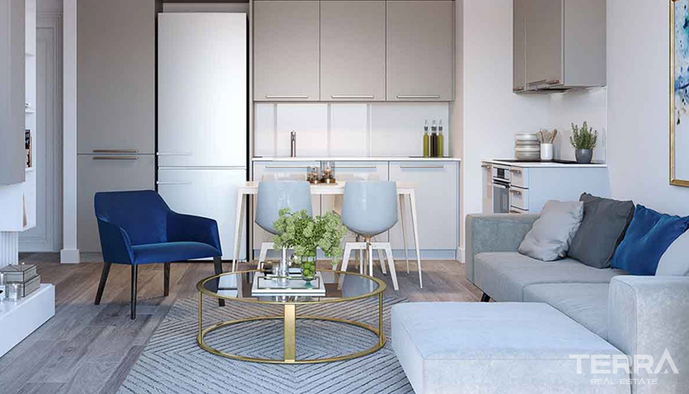 Antalya Apartments in an Impressive Mega Development in Antalya Kepez - 15144