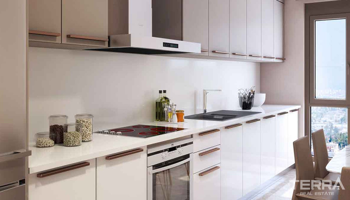 Antalya Apartments in an Impressive Mega Development in Antalya Kepez - 15145