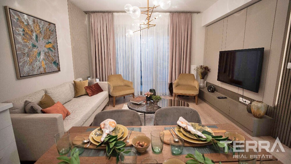 Antalya Apartments in an Impressive Mega Development in Antalya Kepez - 16487