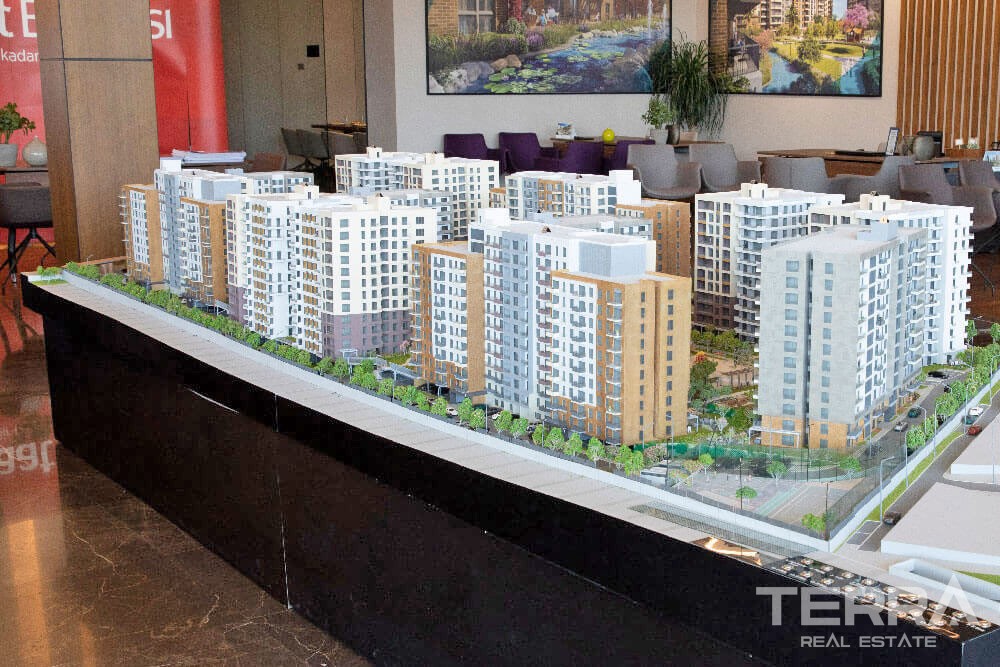 Antalya Apartments in an Impressive Mega Development in Antalya Kepez - 16490