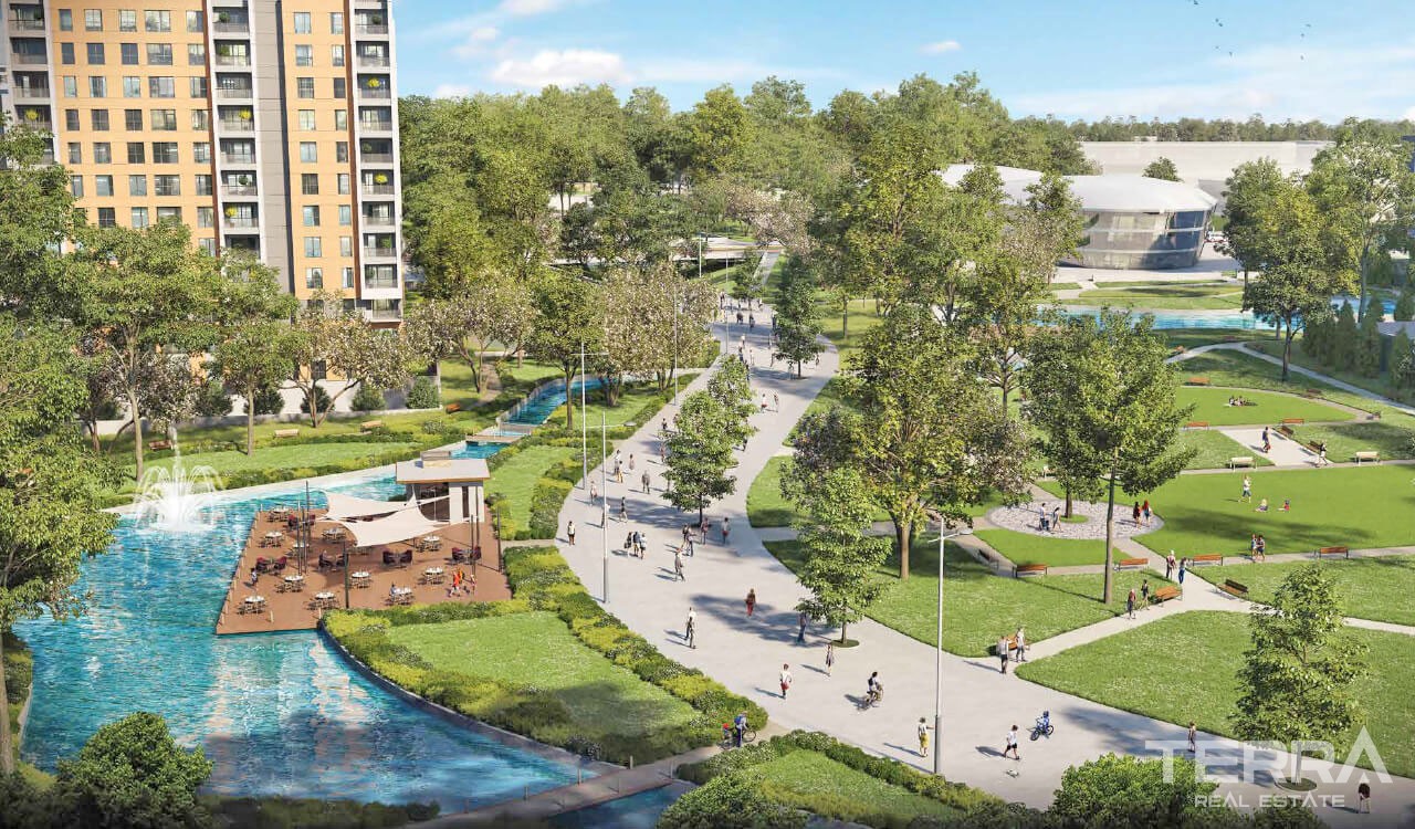 Antalya Apartments in an Impressive Mega Development in Antalya Kepez - 37377