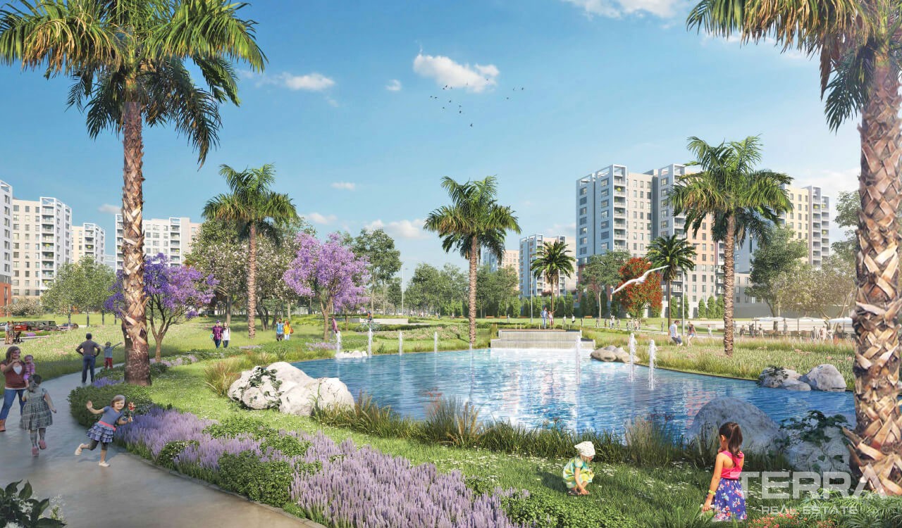 Antalya Apartments in an Impressive Mega Development in Antalya Kepez - 37380