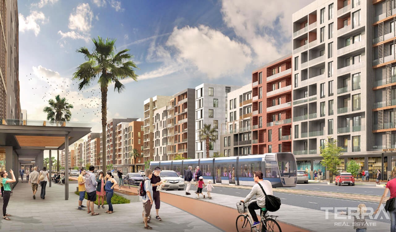 Antalya Apartments in an Impressive Mega Development in Antalya Kepez - 37383