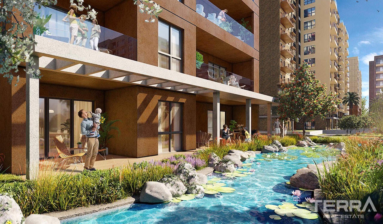 Antalya Apartments in an Impressive Mega Development in Antalya Kepez - 37397