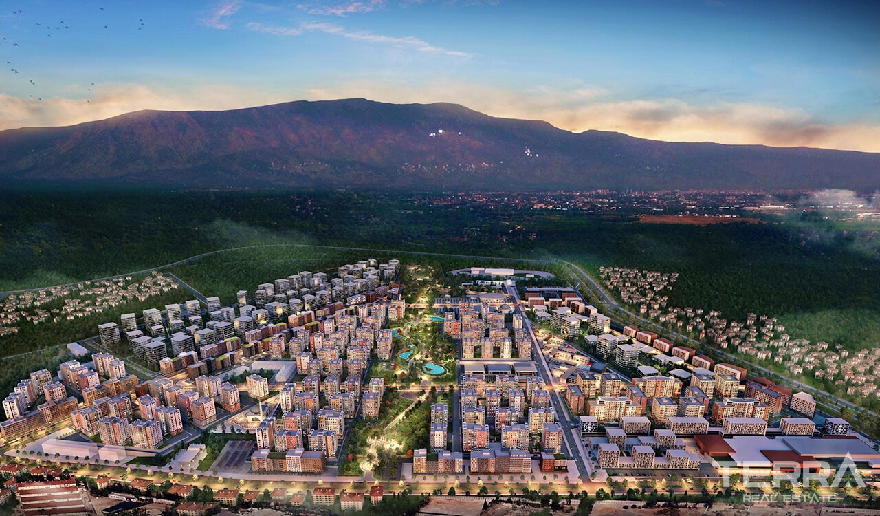 Antalya Apartments in an Impressive Mega Development in Antalya Kepez - 37400