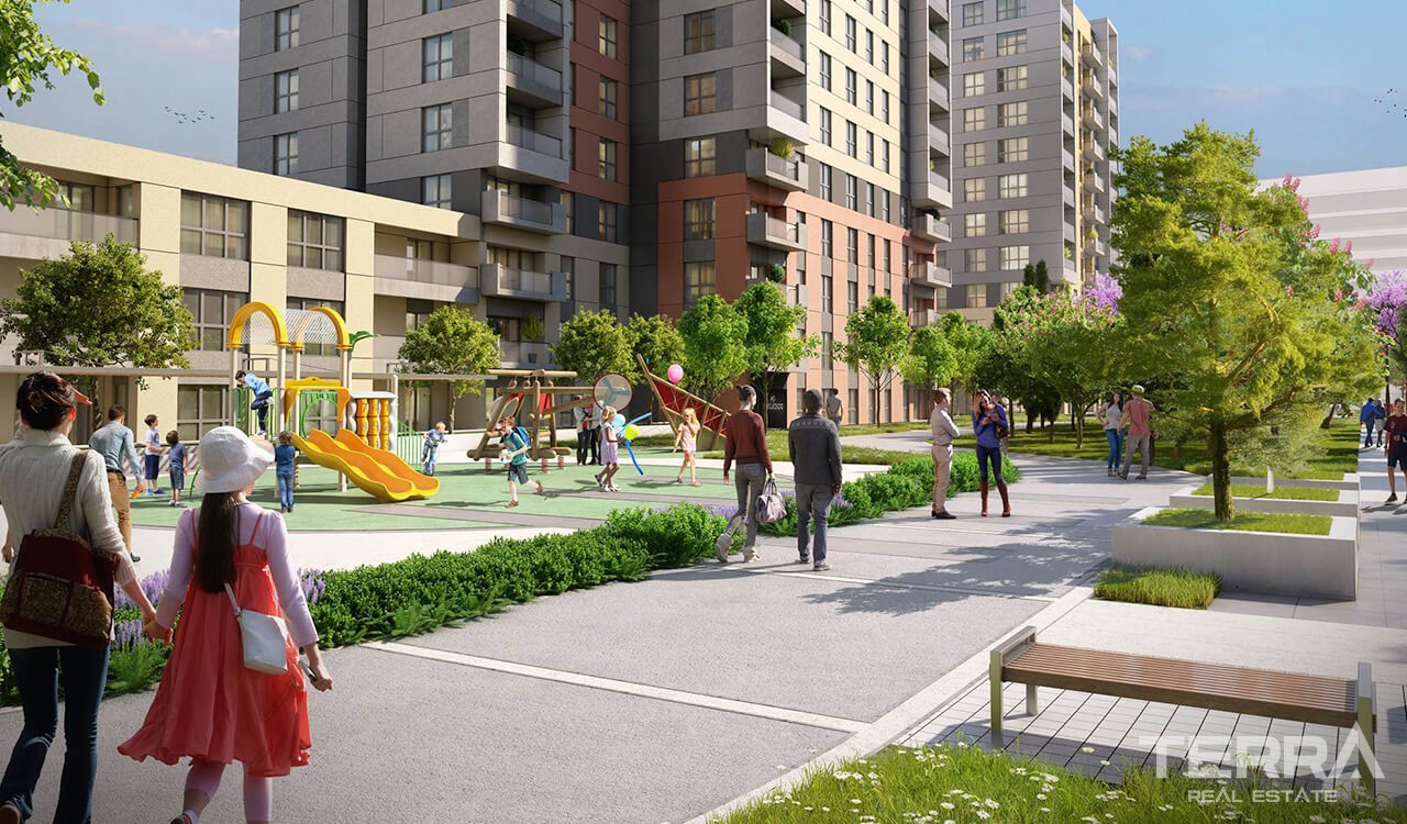 Antalya Apartments in an Impressive Mega Development in Antalya Kepez - 37406