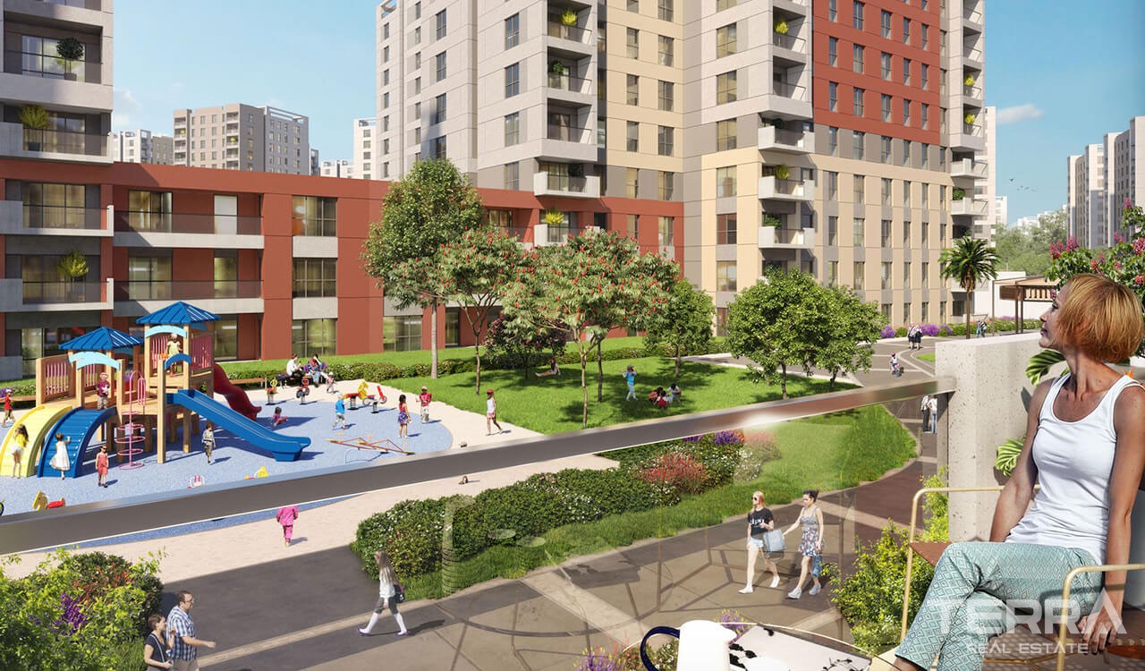 Antalya Apartments in an Impressive Mega Development in Antalya Kepez - 37415