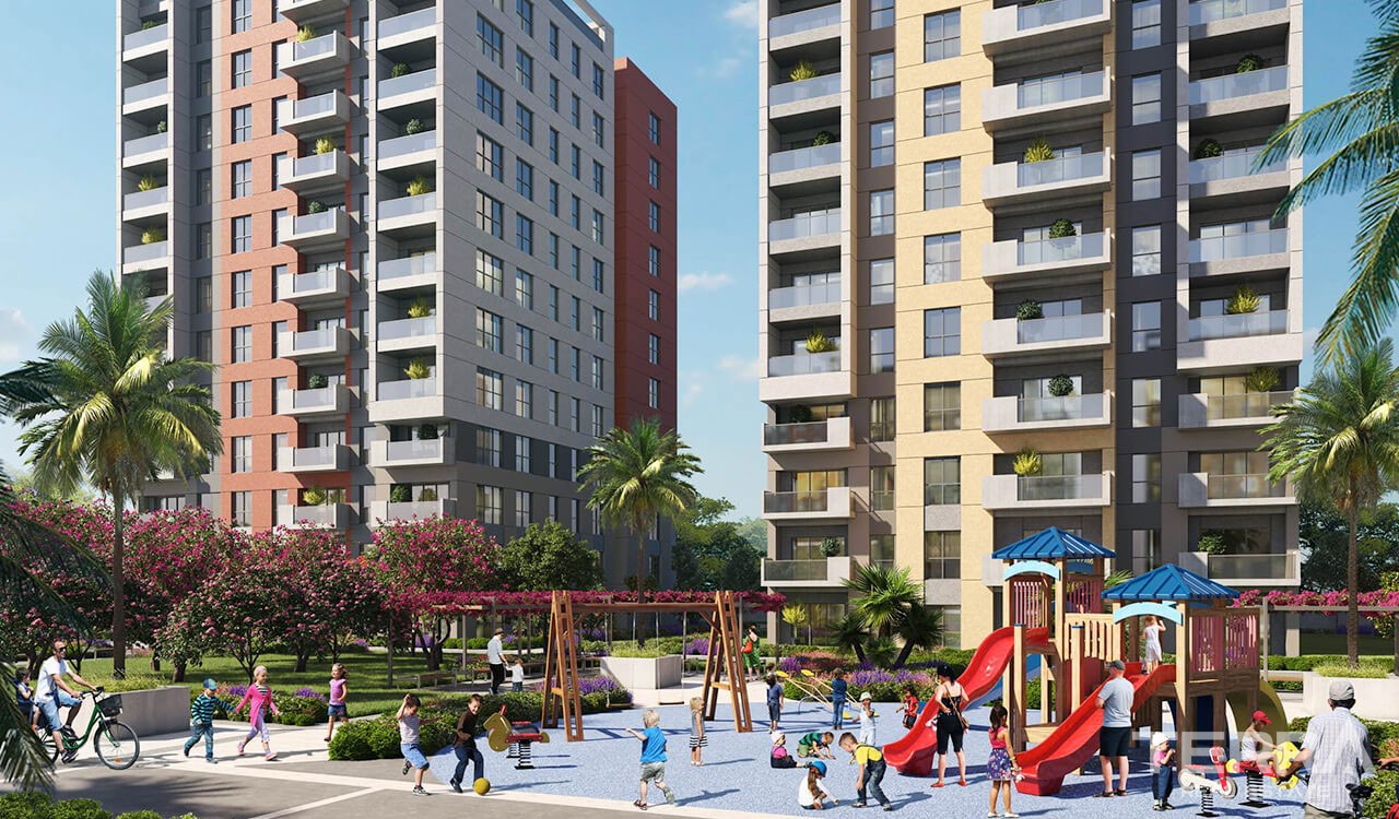 Antalya Apartments in an Impressive Mega Development in Antalya Kepez - 37418