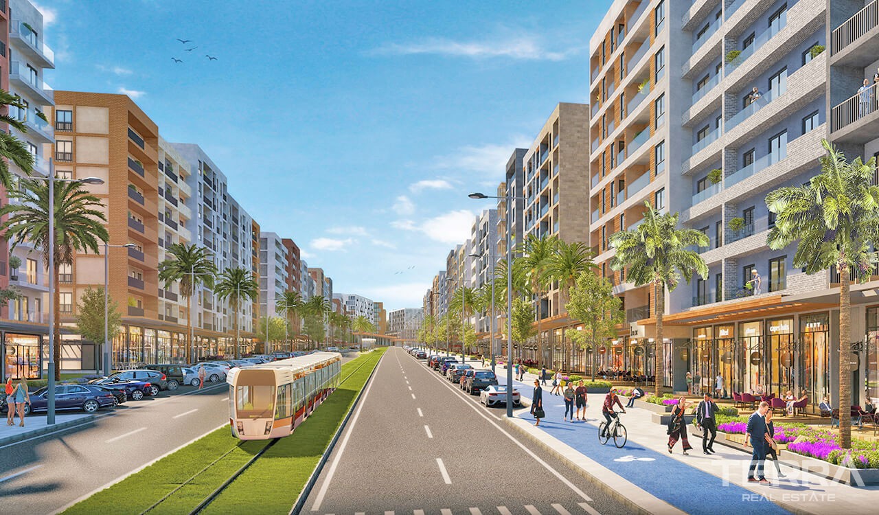 Antalya Apartments in an Impressive Mega Development in Antalya Kepez - 37421