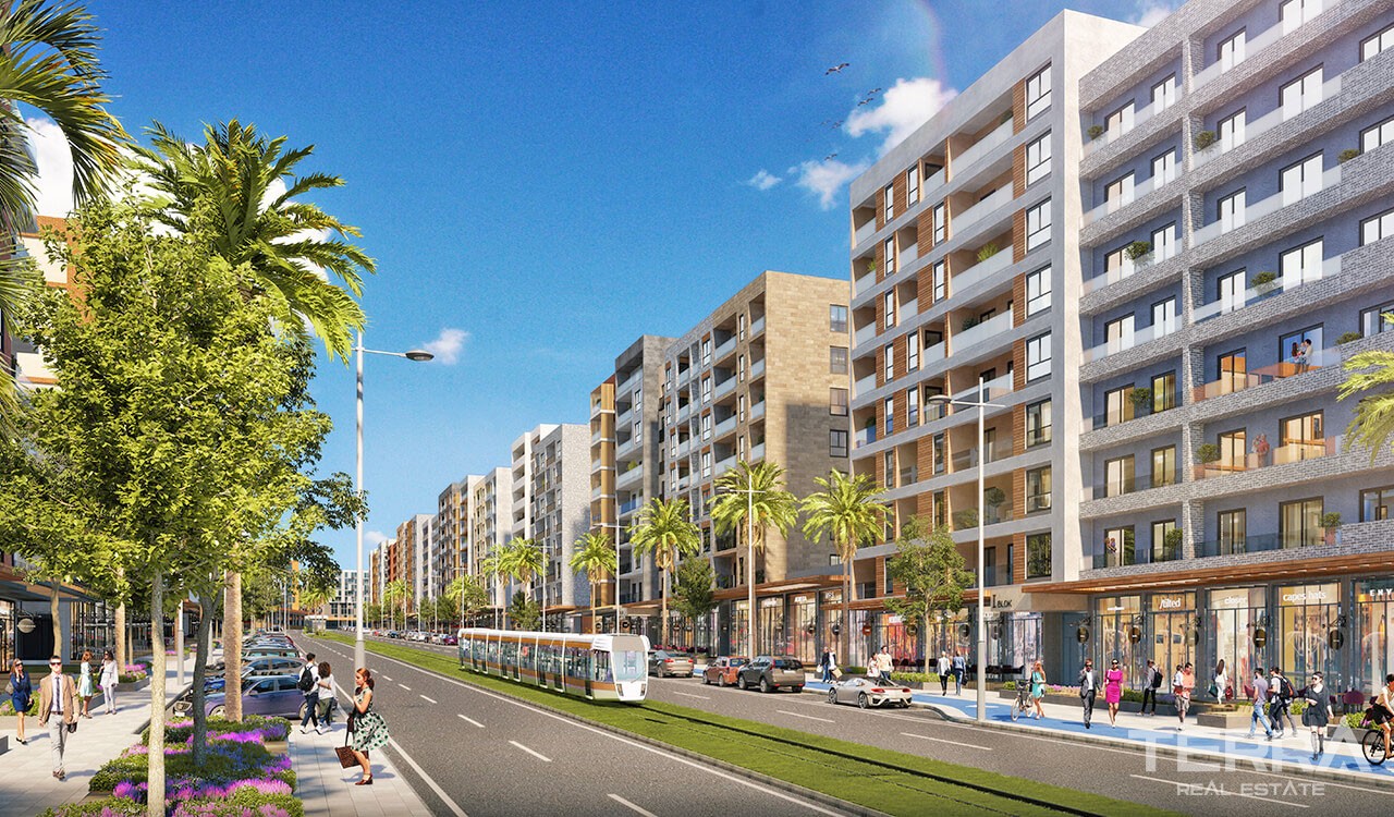 Antalya Apartments in an Impressive Mega Development in Antalya Kepez - 37422