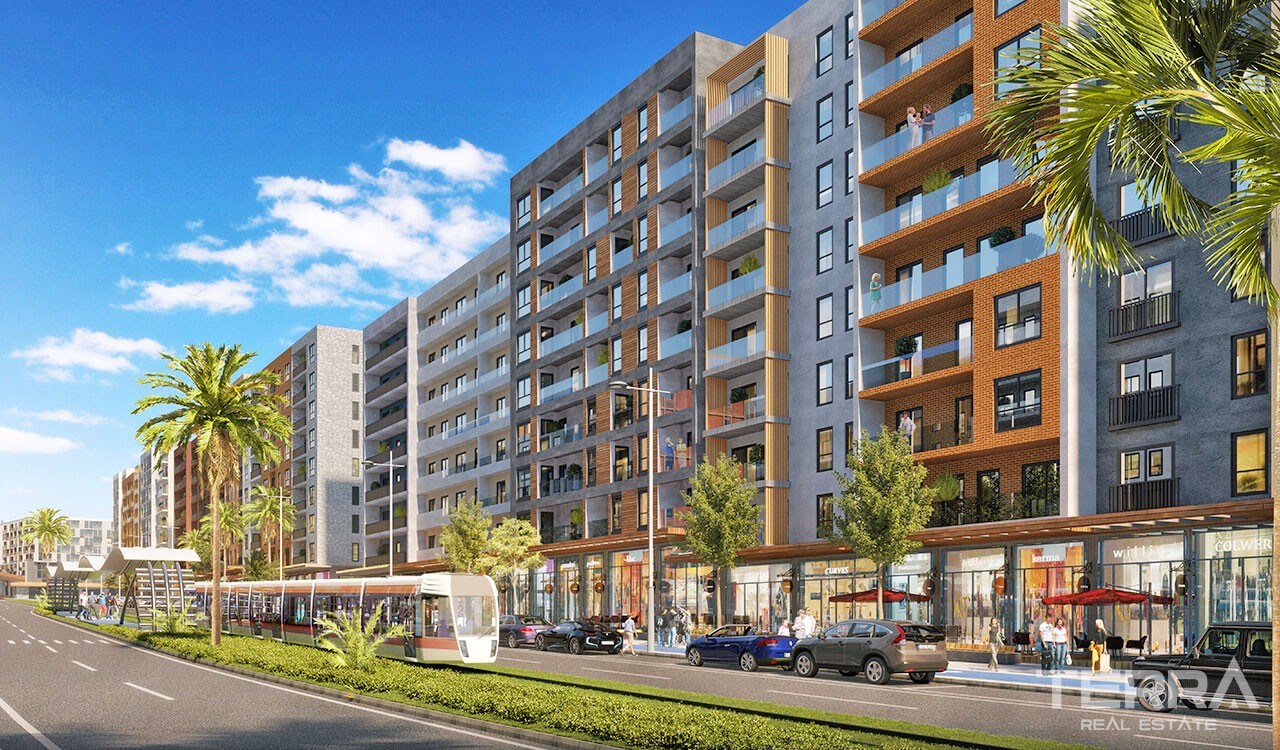 Antalya Apartments in an Impressive Mega Development in Antalya Kepez - 37423