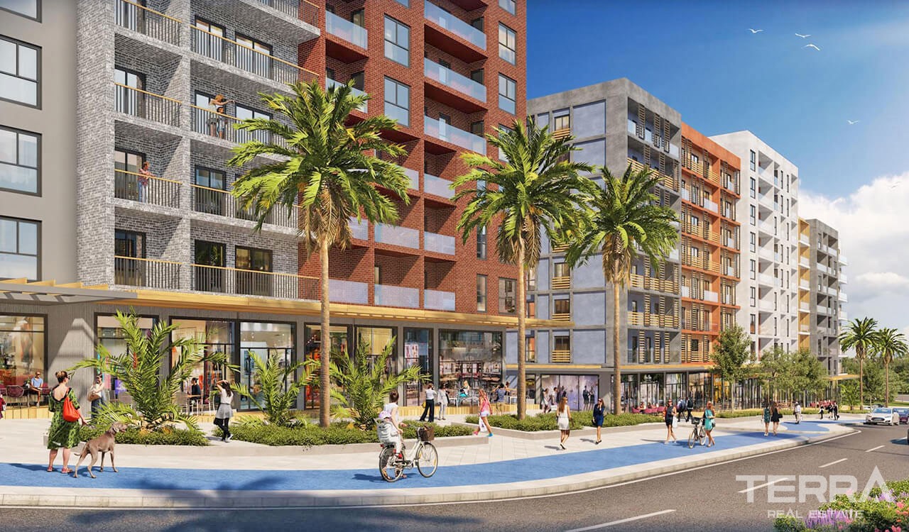 Antalya Apartments in an Impressive Mega Development in Antalya Kepez - 37426