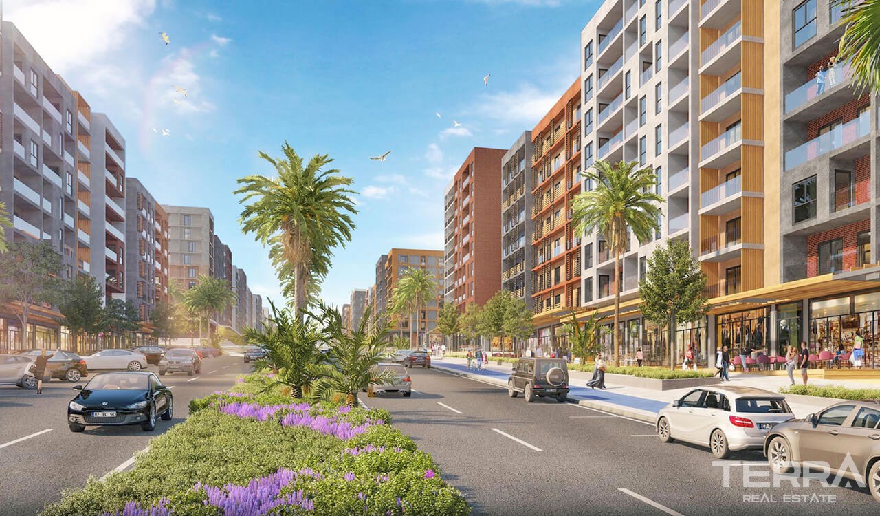Antalya Apartments in an Impressive Mega Development in Antalya Kepez - 37428