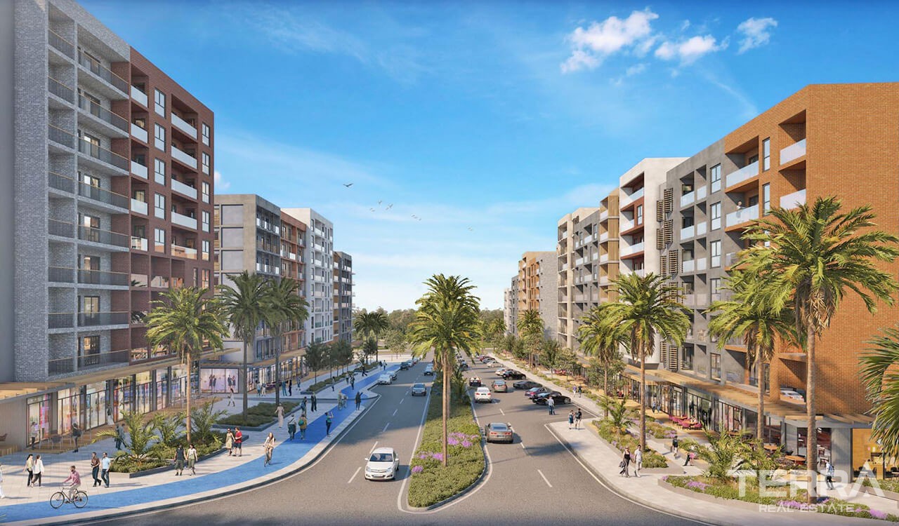 Antalya Apartments in an Impressive Mega Development in Antalya Kepez - 37429