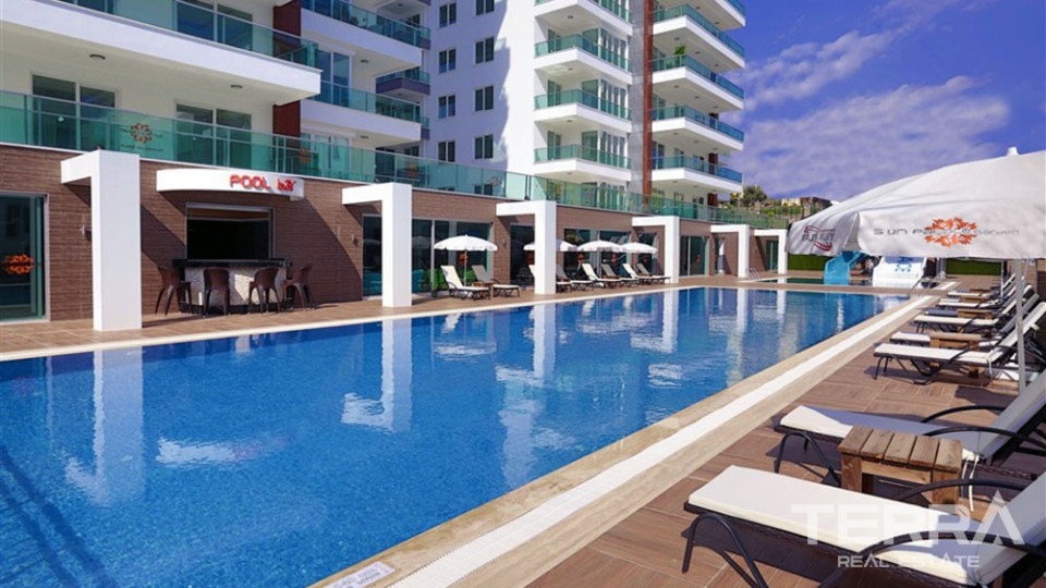 Fully Furnished Apartment in A Ultra-luxury Complex for Sale in Alanya