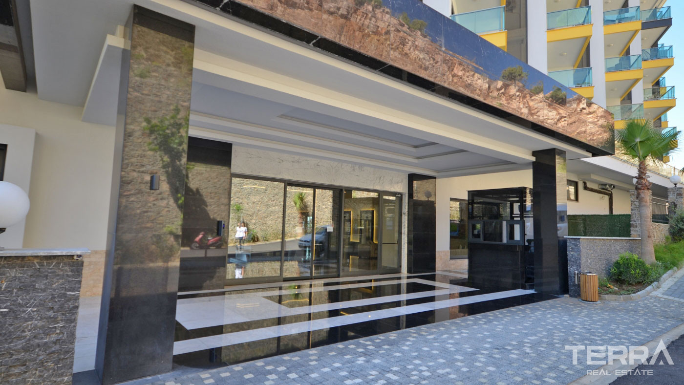 Luxury Sea-front Apartments for Sale in Alanya Kargıcak - 100242