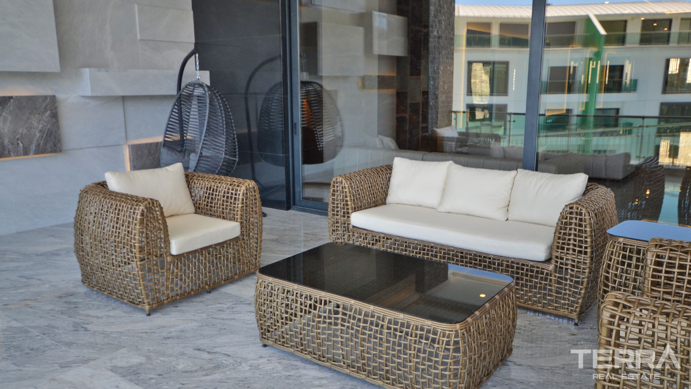 Luxury Sea-front Apartments for Sale in Alanya Kargıcak - 100243