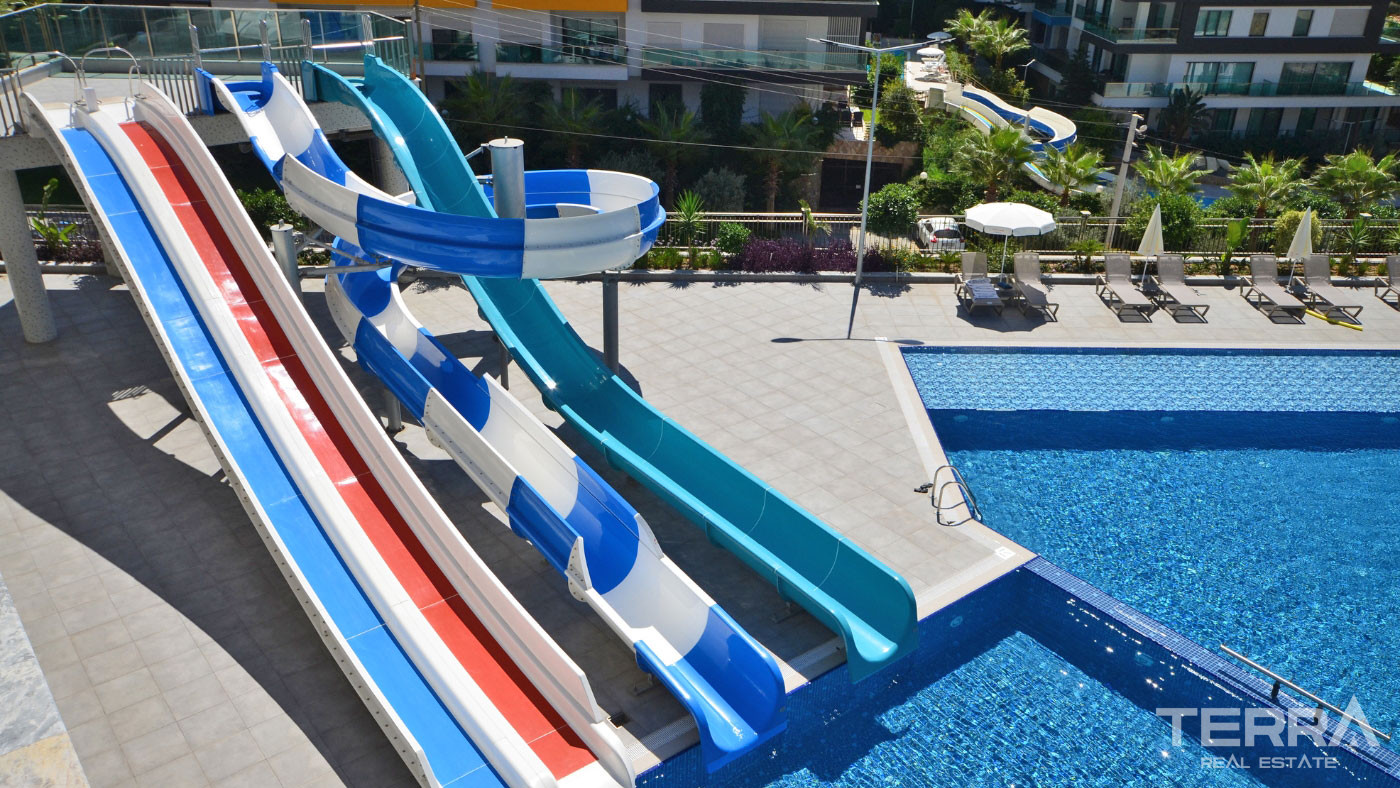 Luxury Sea-front Apartments for Sale in Alanya Kargıcak - 100249