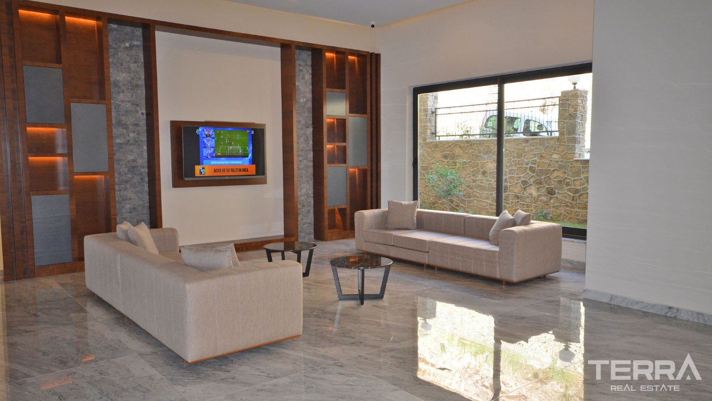 Luxury Sea-front Apartments for Sale in Alanya Kargıcak - 100251