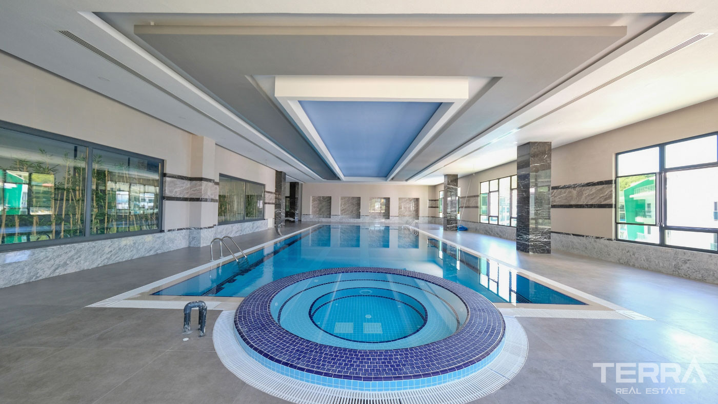 Luxury Sea-front Apartments for Sale in Alanya Kargıcak - 100258