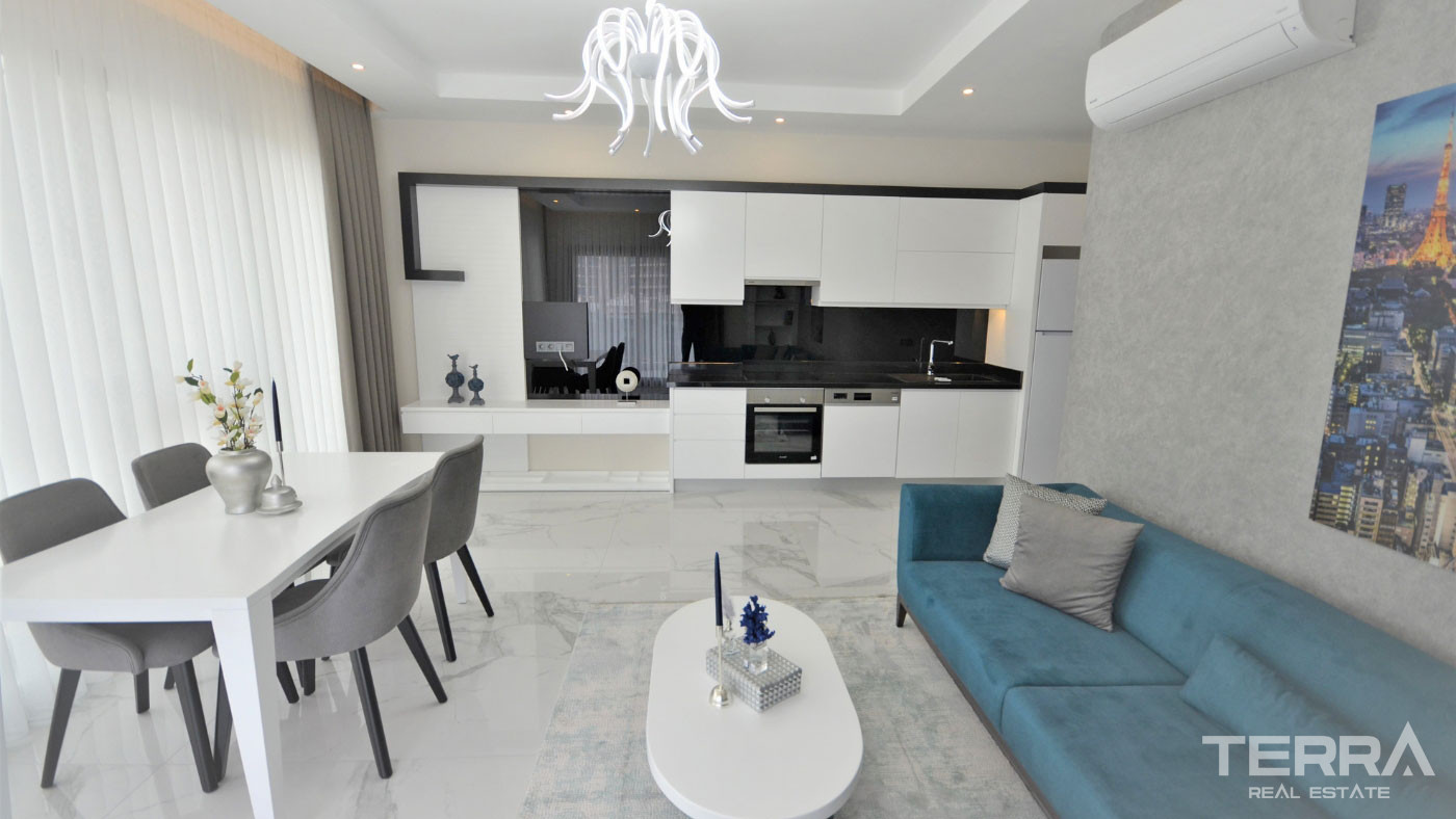 Luxury Sea-front Apartments for Sale in Alanya Kargıcak - 100268