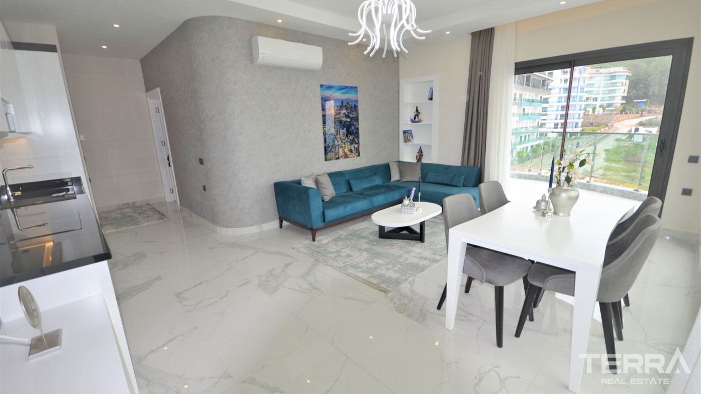 Luxury Sea-front Apartments for Sale in Alanya Kargıcak - 100270