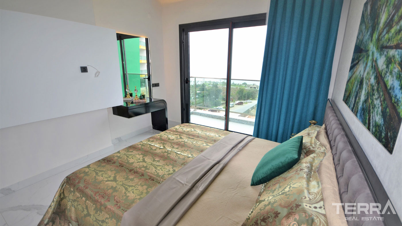 Luxury Sea-front Apartments for Sale in Alanya Kargıcak - 100274