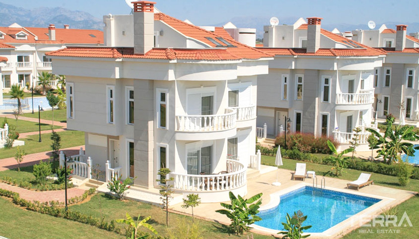 Belek'te Lüks Site İçinde Satılık Villalar - 16036