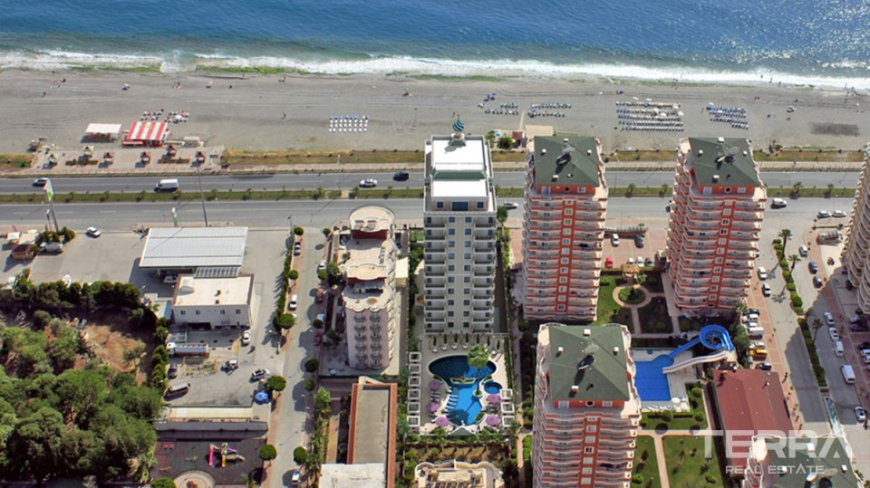 Beach-front Ultra-luxury Apartments for Sale in Alanya Mahmutlar