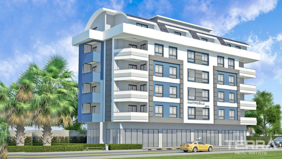 Spacious Apartments Close to Cleopatra Beach in Alanya City Center