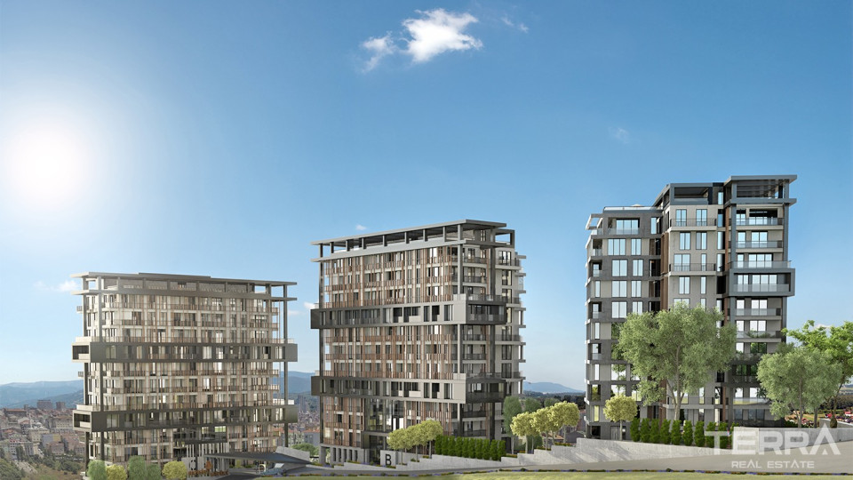 Centrally Located Apartments for Sale in Istanbul Kağıthane