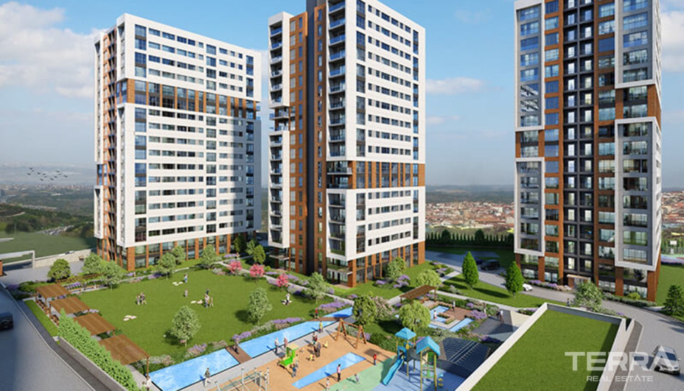State Guaranteed Istanbul Apartments in Tem Avrasya in Gaziosmanpaşa