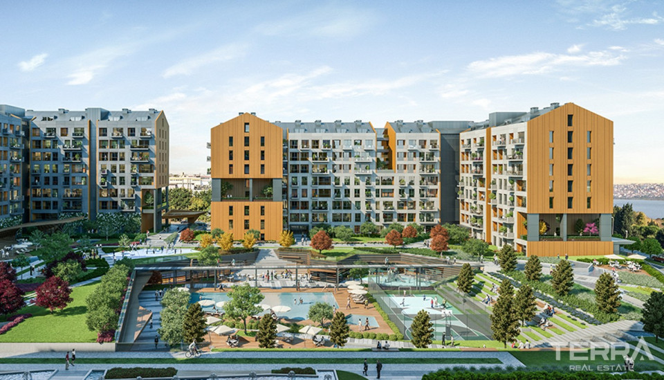 Lake View Apartments in Istanbul Featured With Smart Home Concept