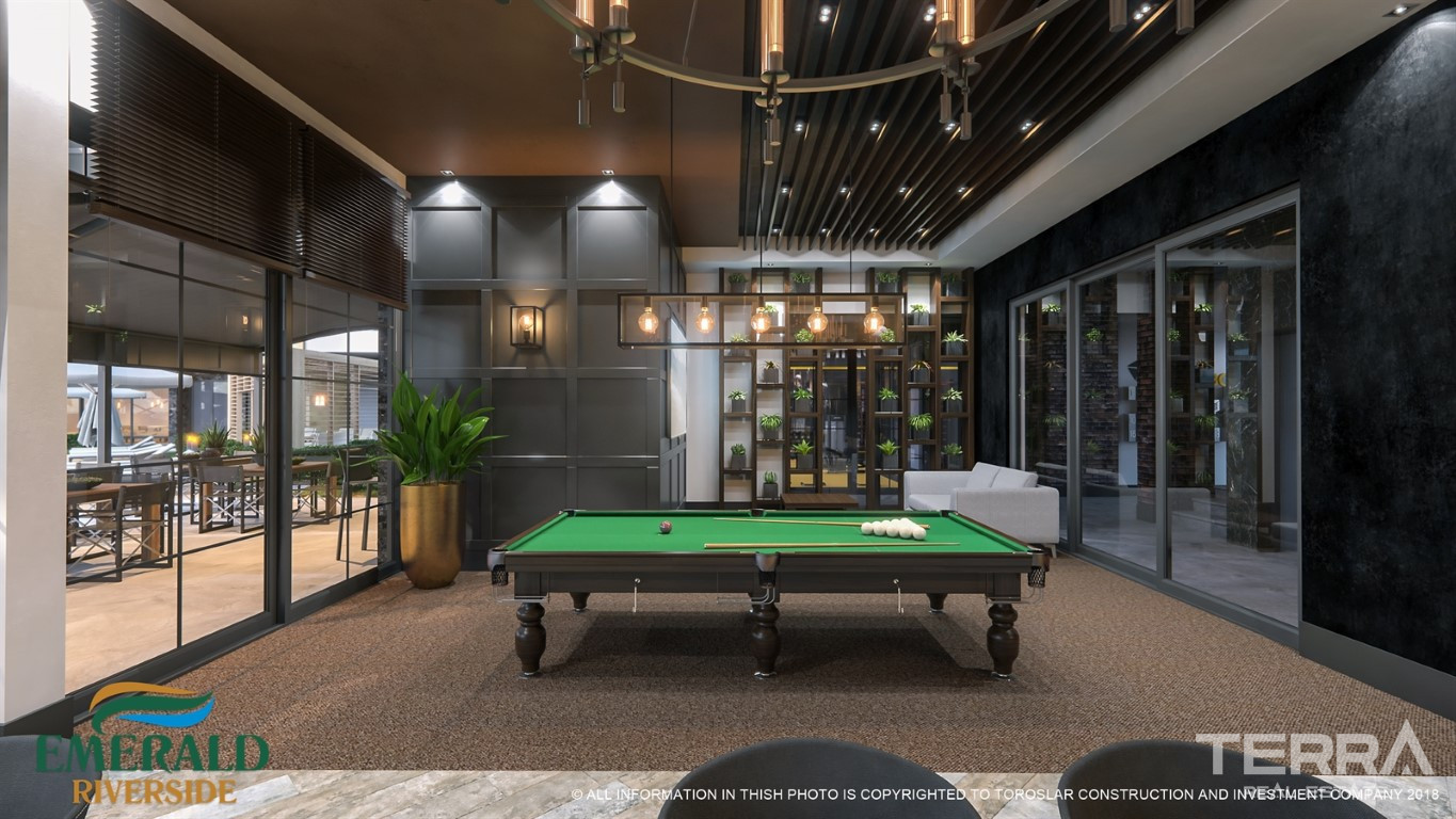 Emerald Riverside — Apartments for Sale in Alanya, Oba, Turkey - 124623