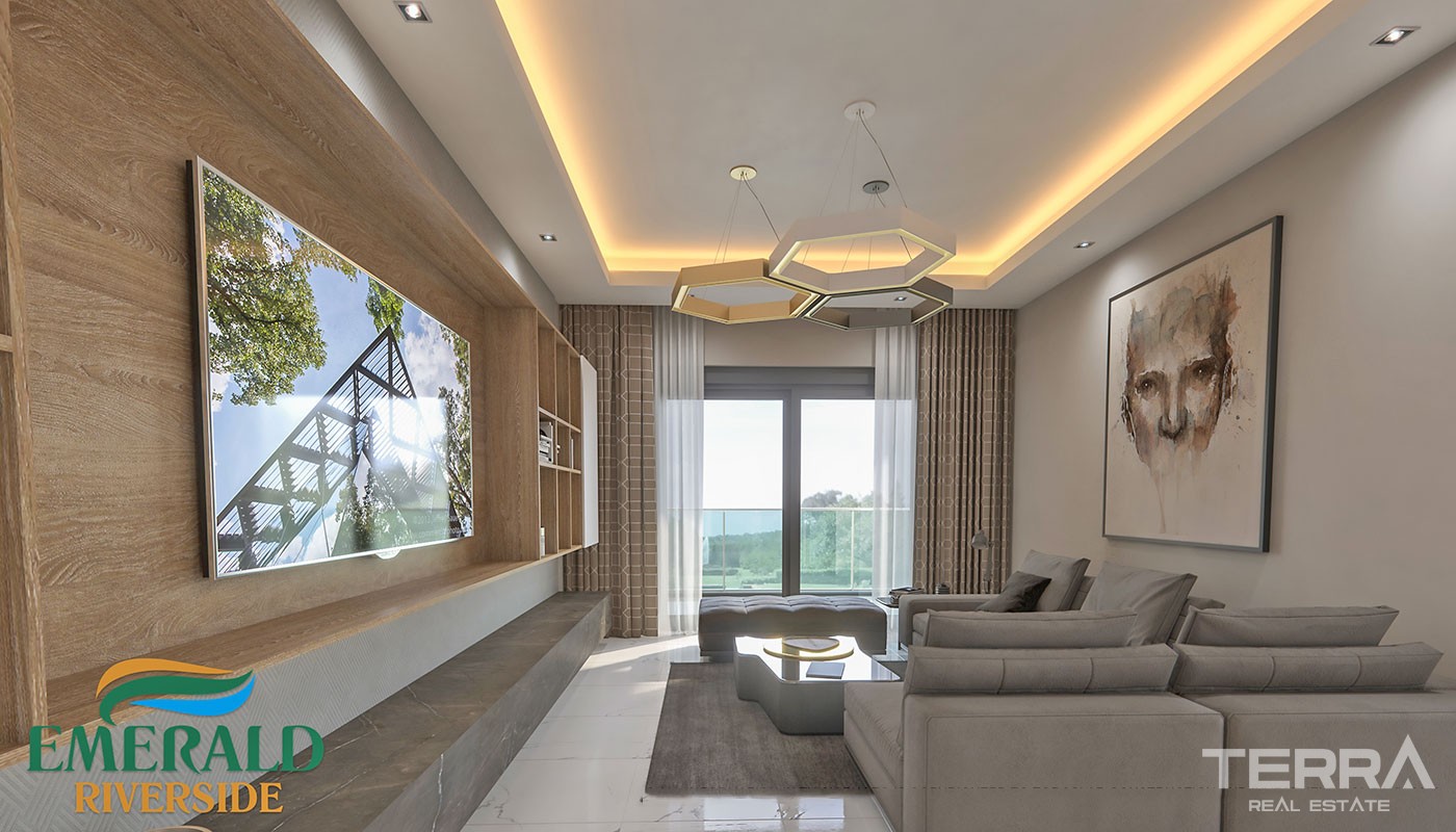 Emerald Riverside — Apartments for Sale in Alanya, Oba, Turkey - 17177