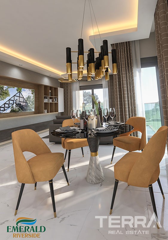 Emerald Riverside — Apartments for Sale in Alanya, Oba, Turkey - 17179