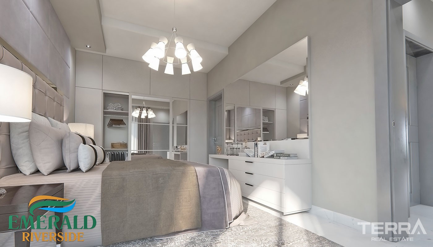 Emerald Riverside — Apartments for Sale in Alanya, Oba, Turkey - 17181