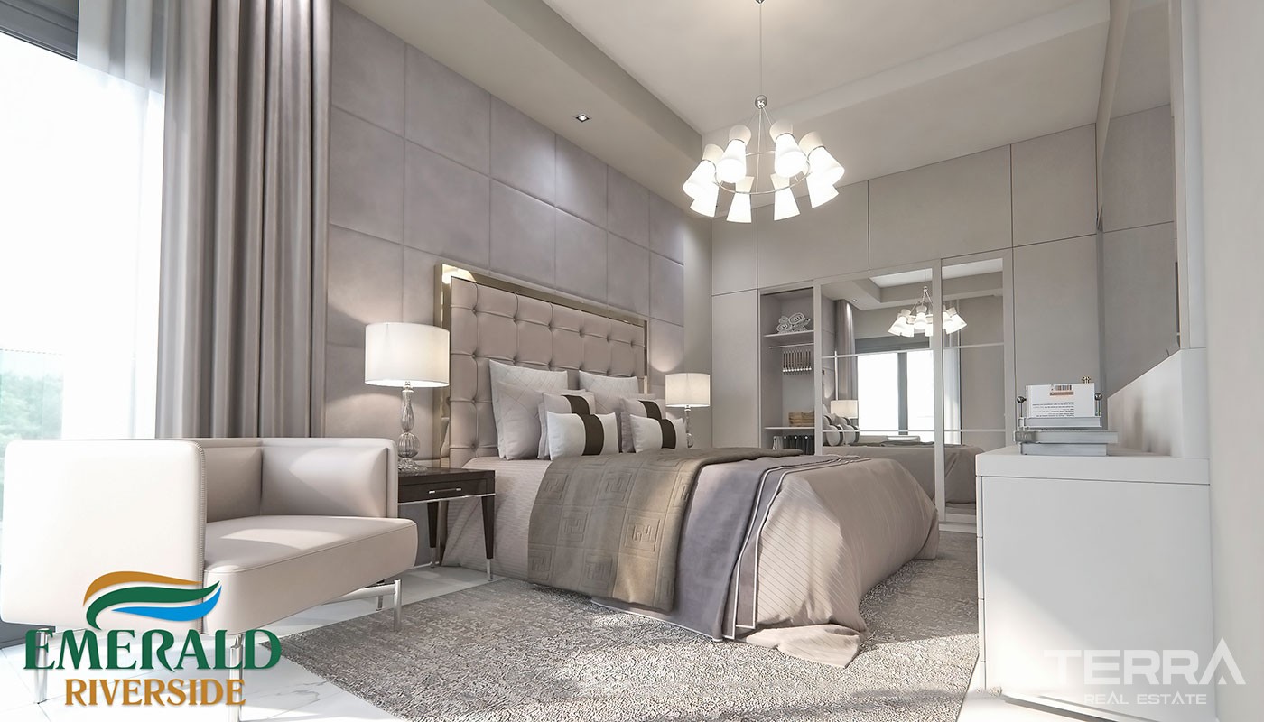 Emerald Riverside — Apartments for Sale in Alanya, Oba, Turkey - 17182