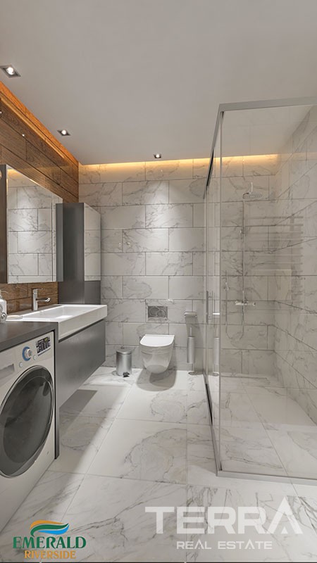 Emerald Riverside — Apartments for Sale in Alanya, Oba, Turkey - 17184
